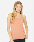 BELLA + CANVAS 8800 Peach Slub — on model front