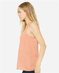 BELLA + CANVAS 8800 Peach Slub — on model side