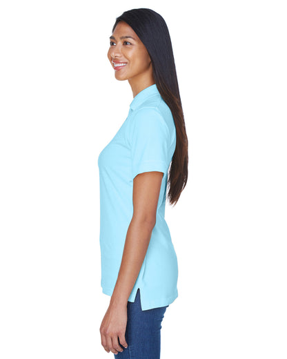 Women's Classic Piqué Polo - Baby Blue