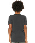 BELLA + CANVAS 3001Y Dark Grey — on model back