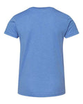 BELLA + CANVAS 3001Y Columbia Blue — back