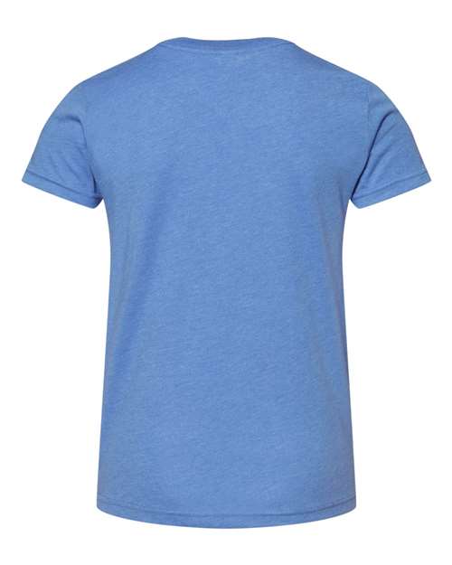 BELLA + CANVAS 3001Y Columbia Blue — back