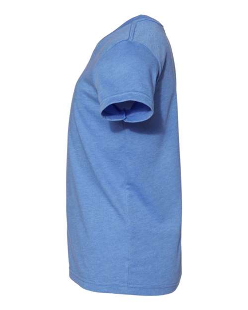BELLA + CANVAS 3001Y Columbia Blue — direct side