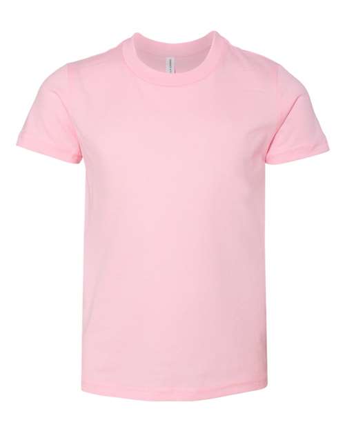 BELLA + CANVAS 3001Y Pink — front