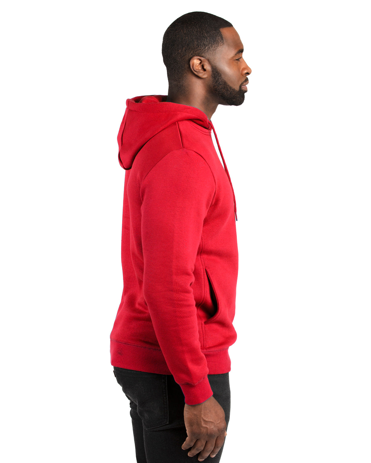 Unisex Ultimate Fleece Pullover Hoodie - Red