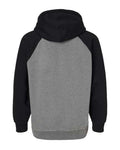 J. America 8885 Smoke Heather/ Black — back
