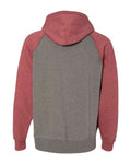 J. America 8885 Smoke Heather/ Simply Red Heather — back