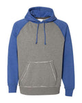 J. America 8885 Smoke Heather/ Vintage Royal Heather — front