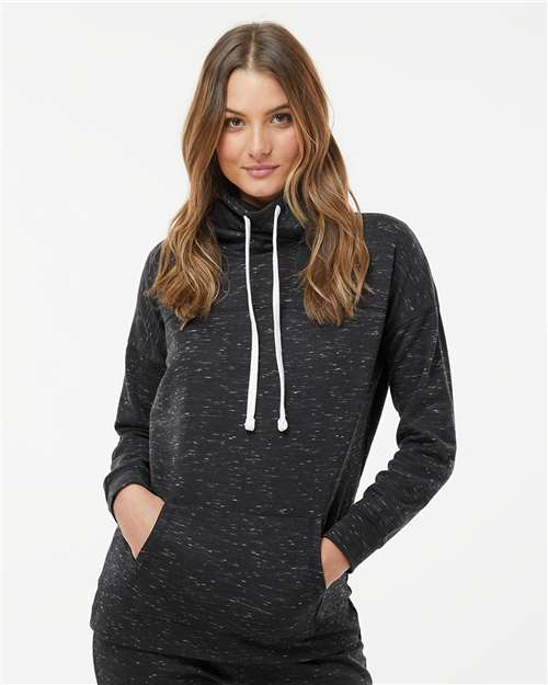 J. America 8673 Black — on model front