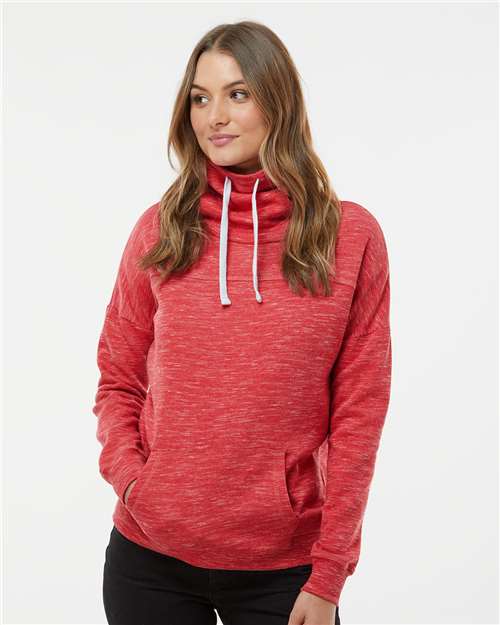 J. America 8673 Red — on model front