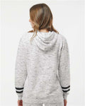 J. America 8674 White/ Black — on model back