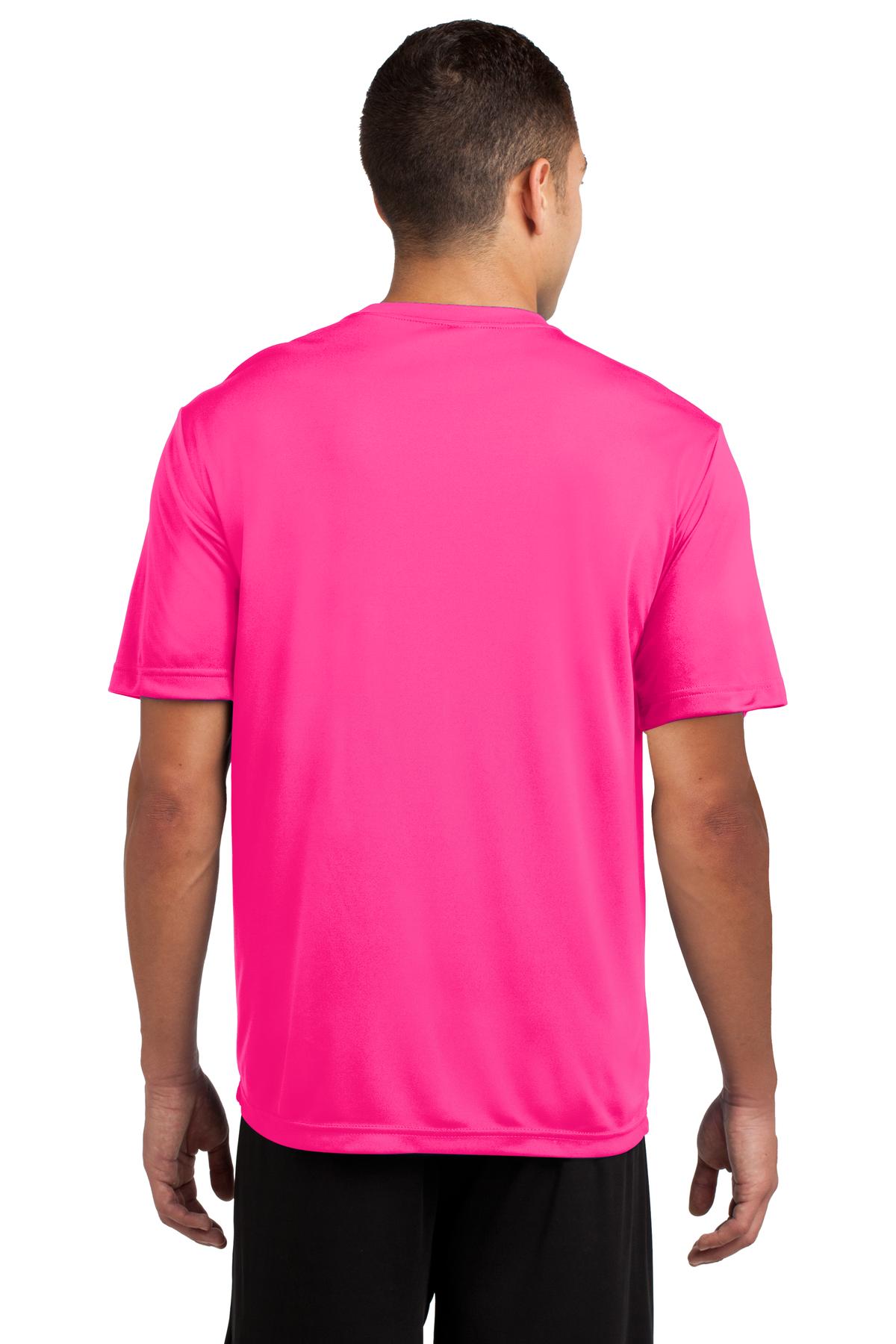 Unisex PosiCharge Competitor Tee - Neon Pink