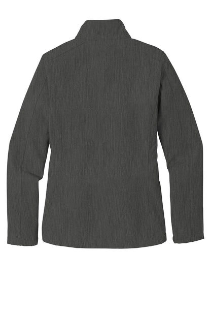 Women's Core Soft Shell Jacket - Black Charcoal Heather