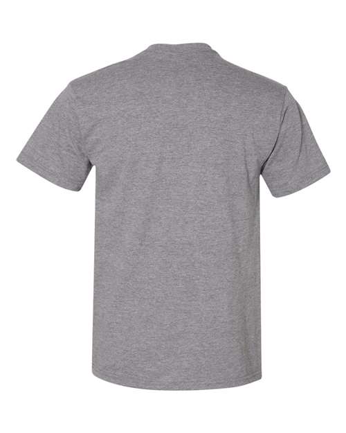 Gildan H000 Graphite Heather — back