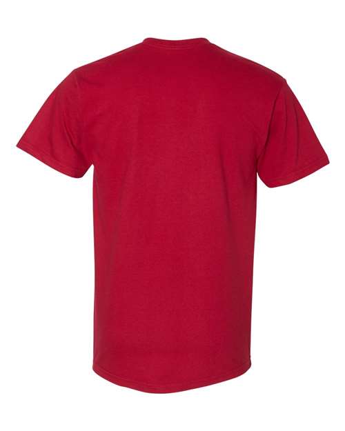 Gildan H000 Scarlet Red — back