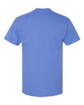 Gildan H000 Flo Blue — back