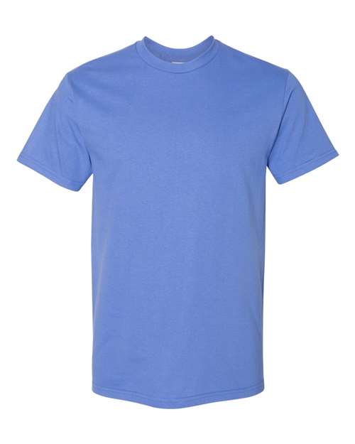 Gildan H000 Flo Blue — front