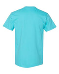 Gildan H000 Lagoon Blue — back