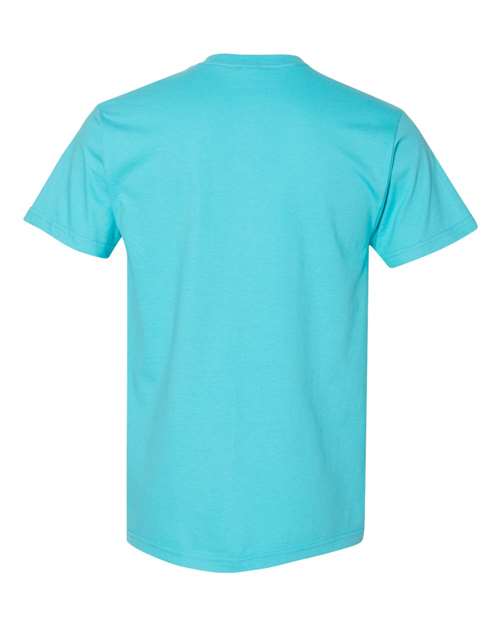 Gildan H000 Lagoon Blue — back