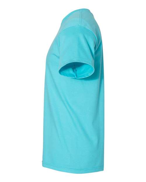 Gildan H000 Lagoon Blue — direct side