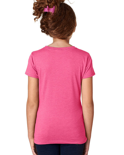 Girl's Youth Princess CVC T-Shirt - Raspberry