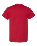 Gildan 8000 Scarlet Red — back