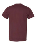 Gildan 8000 Dark Maroon — back