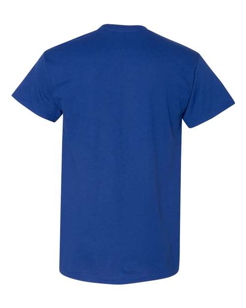 Gildan 8000 Deep Royal — back
