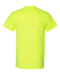 Gildan 8000 Safety Green — back
