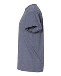 Gildan 8000 Heather Dark Navy — direct side