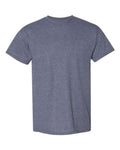Gildan 8000 Heather Dark Navy — front