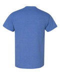 Gildan 8000 Heather Deep Royal — back