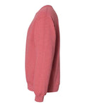 Gildan 18000 Heather Scarlet Red — direct side