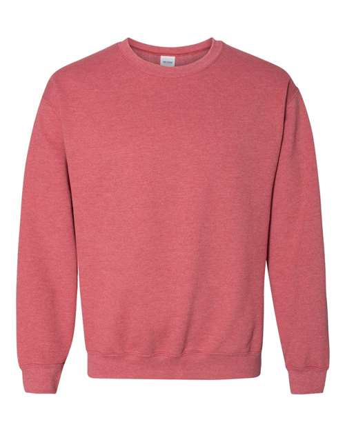 Gildan 18000 Heather Scarlet Red — front
