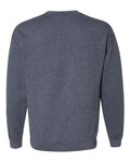 Gildan 18000 Heather Dark Navy — back