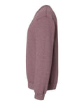 Gildan 18000 Heather Dark Maroon — direct side