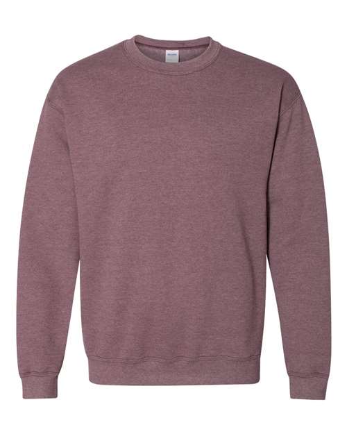 Gildan 18000 Heather Dark Maroon — front
