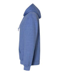 Gildan 18500 Heather Deep Royal — direct side