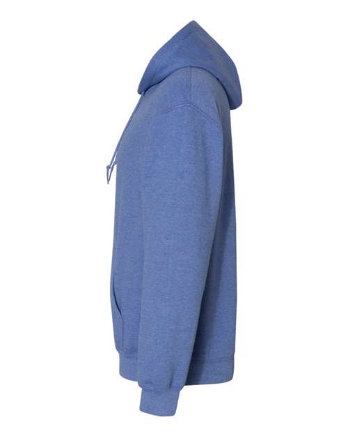Gildan 18500 Heather Deep Royal — direct side