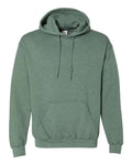 Gildan 18500 Heather Dark Green — front