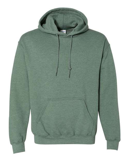 Gildan 18500 Heather Dark Green — front
