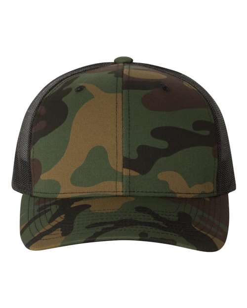 YP Classics 6606 Green Camo/ Black — front