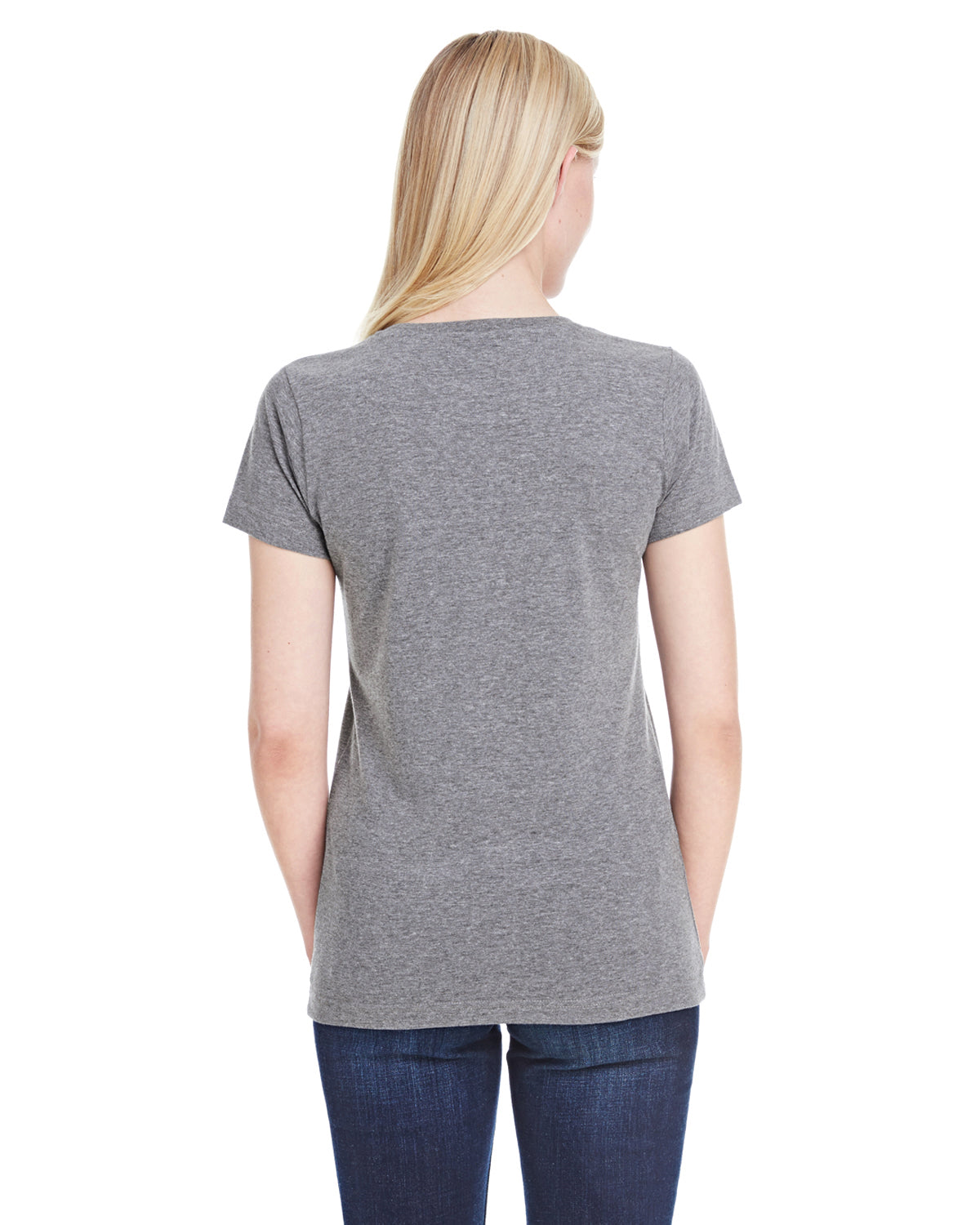 Women's Fine Jersey T-Shirt - Granite Heather