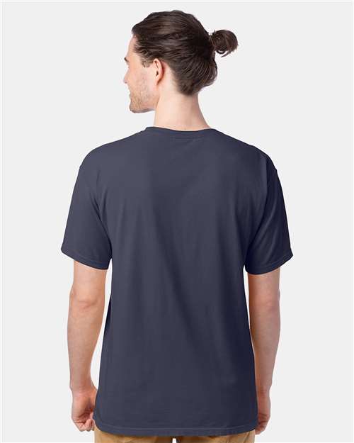 ComfortWash by Hanes GDH100 Anchor Slate — on model back