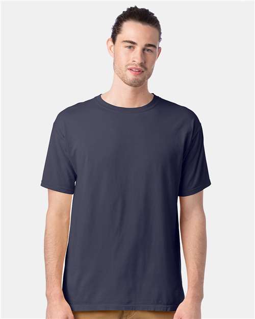 ComfortWash by Hanes GDH100 Anchor Slate — on model front