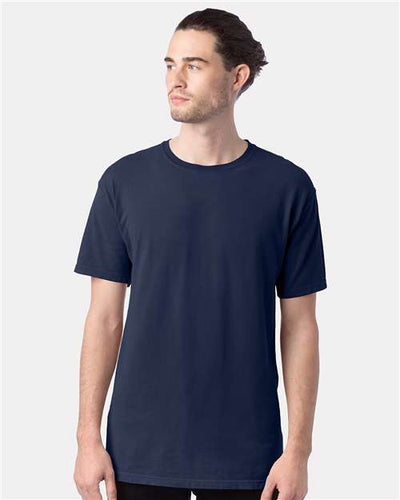 ComfortWash by Hanes GDH100 Navy — on model front