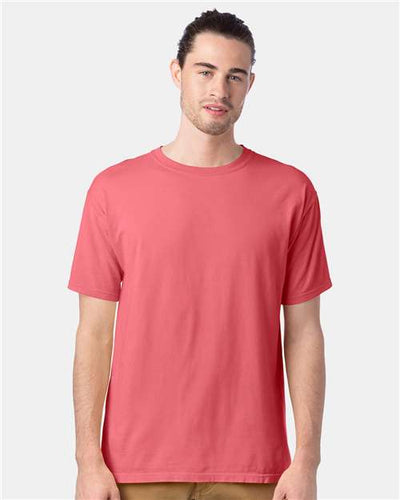 ComfortWash by Hanes GDH100 Coral Craze — on model front