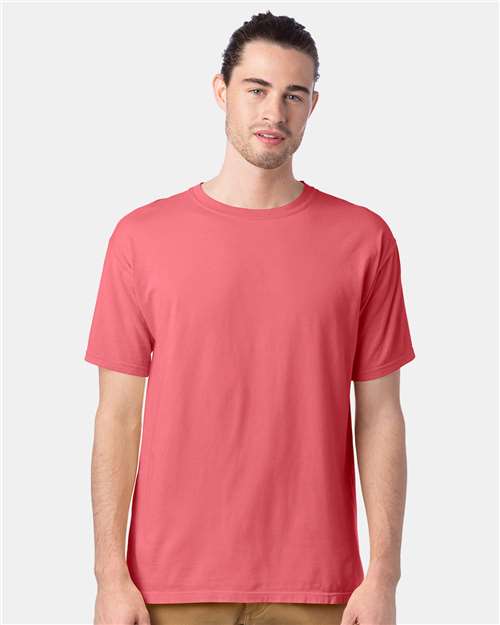 ComfortWash by Hanes GDH100 Coral Craze — on model front