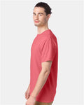 ComfortWash by Hanes GDH100 Coral Craze — on model side