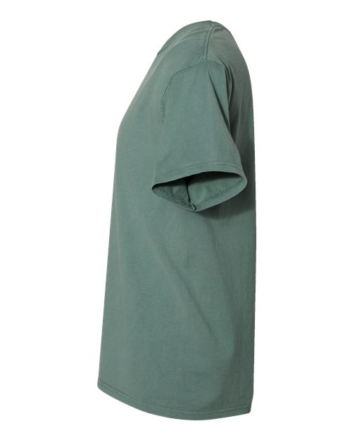 ComfortWash by Hanes GDH100 Cypress Green — direct side